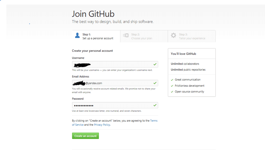 Getting Start With GitHub.